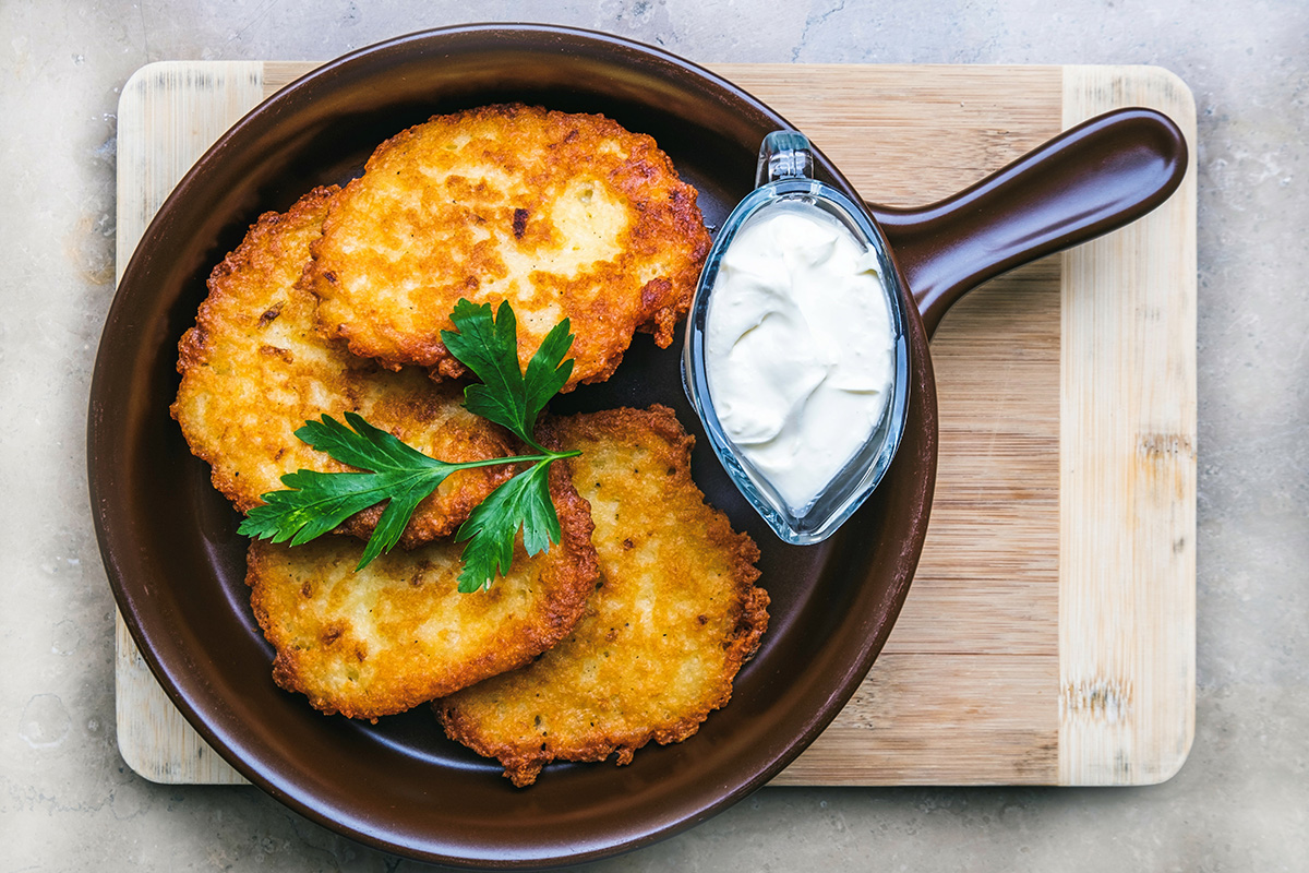 Placki Ziemniaczane (Potato Pancakes) recipe